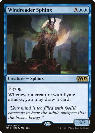 Windreader Sphinx [Core Set 2019] | Exor Games Summserside