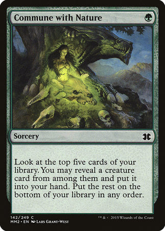 Commune with Nature [Modern Masters 2015] | Exor Games Summserside