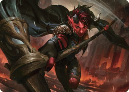 Karlach, Fury of Avernus Art Card (34) [Commander Legends: Battle for Baldur's Gate Art Series] | Exor Games Summserside