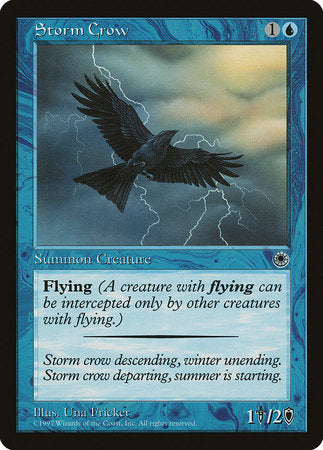 Storm Crow (Reminder Text) [Portal Demo Game] | Exor Games Summserside
