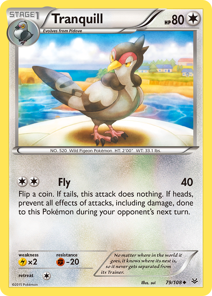 Tranquill (79/108) [XY: Roaring Skies] | Exor Games Summserside