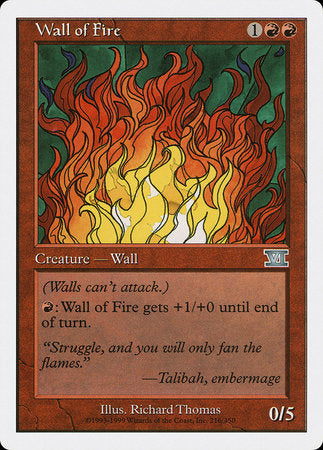 Wall of Fire [Classic Sixth Edition] | Exor Games Summserside