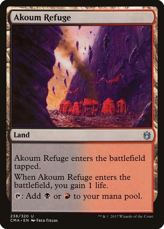 Akoum Refuge [Commander Anthology] | Exor Games Summserside