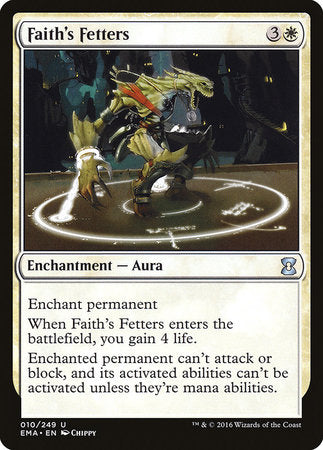 Faith's Fetters [Eternal Masters] | Exor Games Summserside