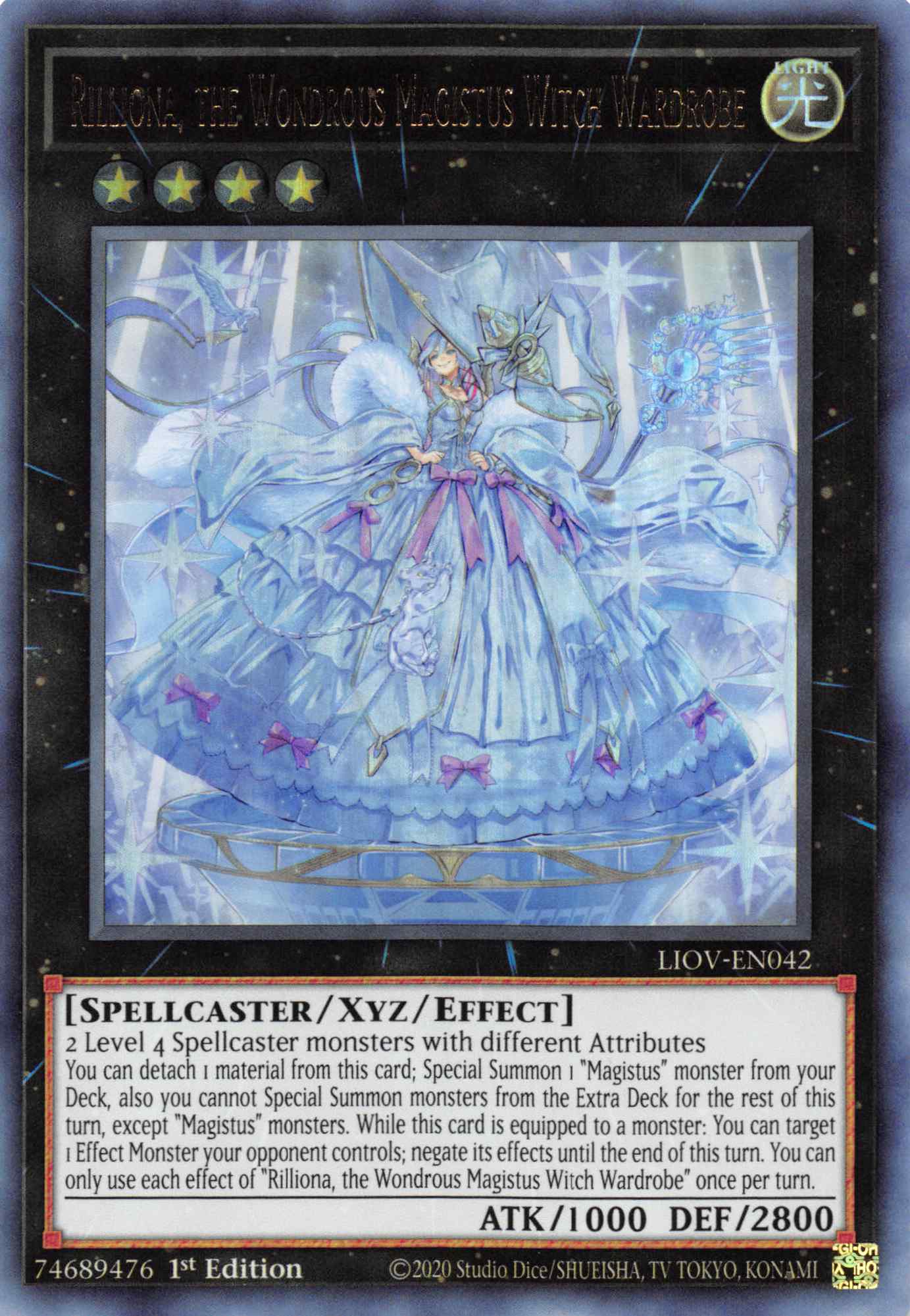 Rilliona, the Wondrous Magistus Witch Wardrobe [LIOV-EN042] Ultra Rare | Exor Games Summserside