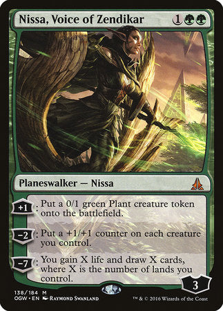 Nissa, Voice of Zendikar [Oath of the Gatewatch] | Exor Games Summserside
