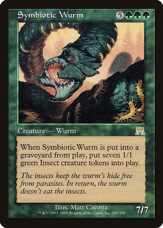 Symbiotic Wurm [Onslaught] | Exor Games Summserside