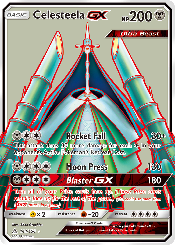 Celesteela GX (144/156) [Sun & Moon: Ultra Prism] | Exor Games Summserside