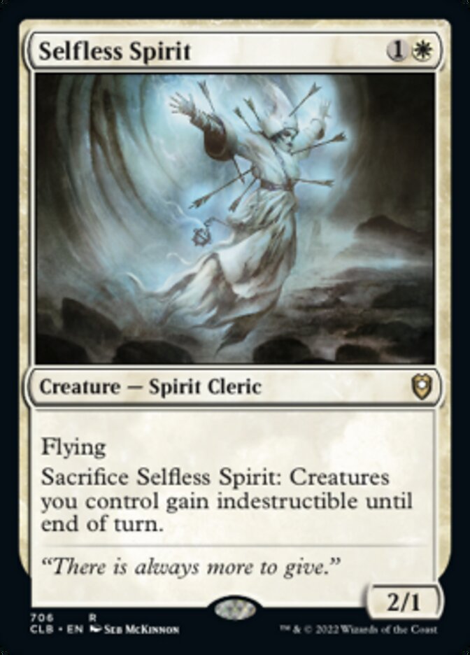 Selfless Spirit [Commander Legends: Battle for Baldur's Gate] | Exor Games Summserside