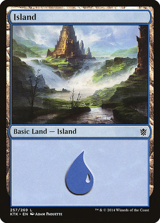 Island (257) [Khans of Tarkir] | Exor Games Summserside