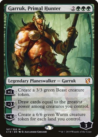 Garruk, Primal Hunter [Commander 2019] | Exor Games Summserside