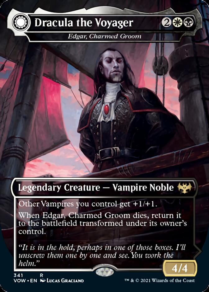 Edgar, Charmed Groom // Edgar Markov's Coffin - Dracula the Voyager // Casket of Native Earth [Innistrad: Crimson Vow] | Exor Games Summserside