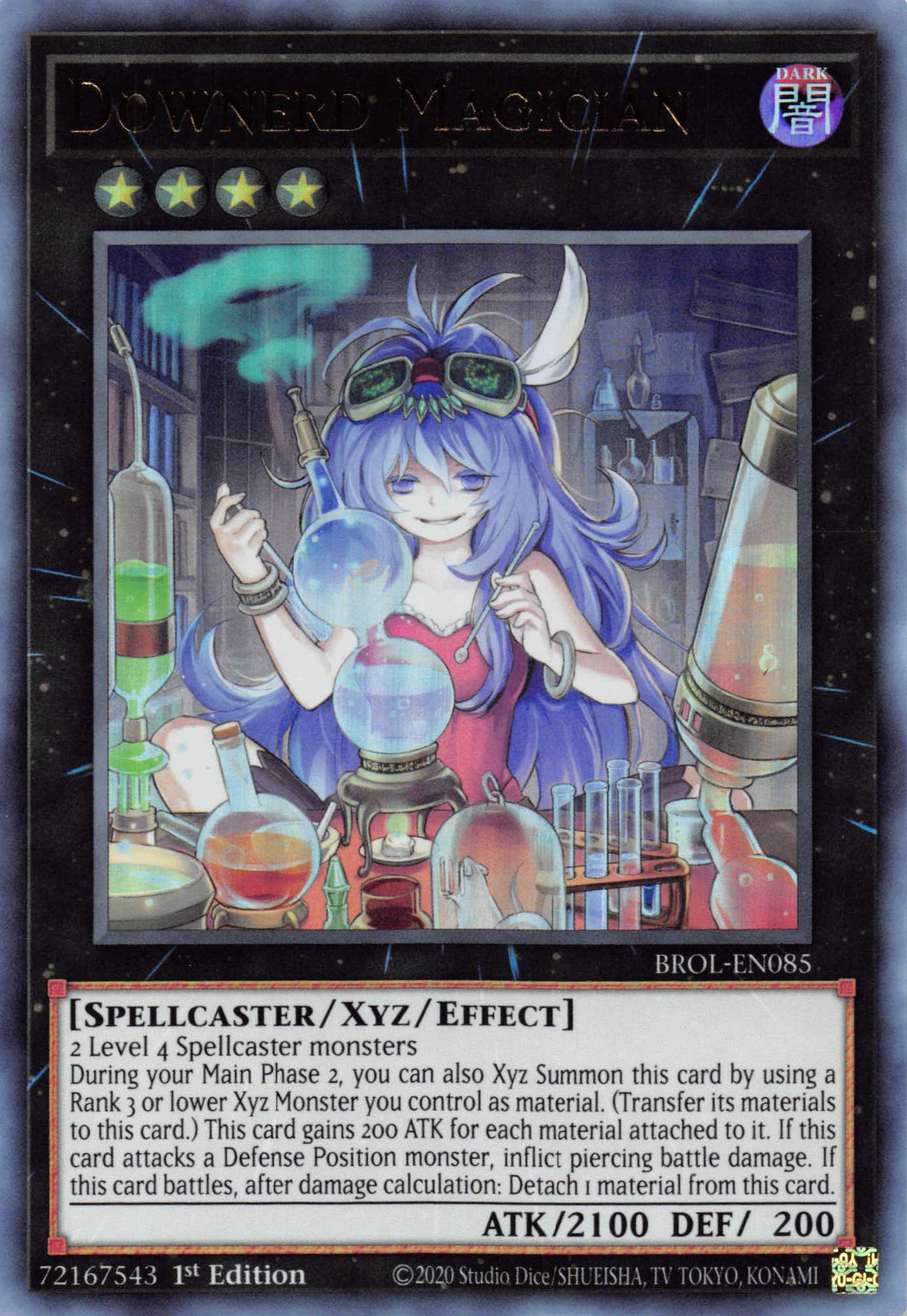 Downerd Magician [BROL-EN085] Ultra Rare | Exor Games Summserside