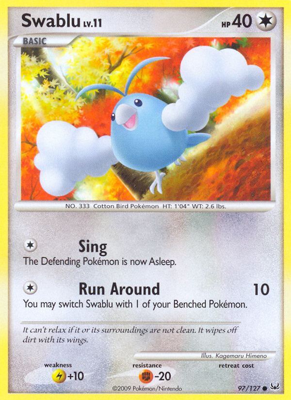 Swablu (97/127) [Platinum: Base Set] | Exor Games Summserside