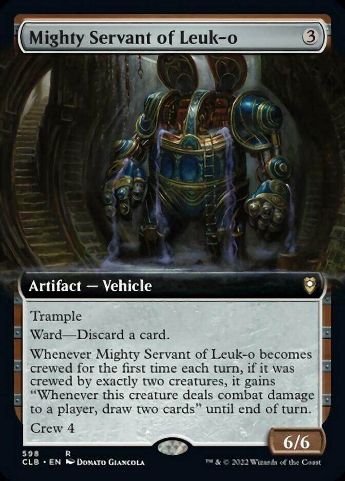 Mighty Servant of Leuk-o (Extended Art) [Commander Legends: Battle for Baldur's Gate] | Exor Games Summserside