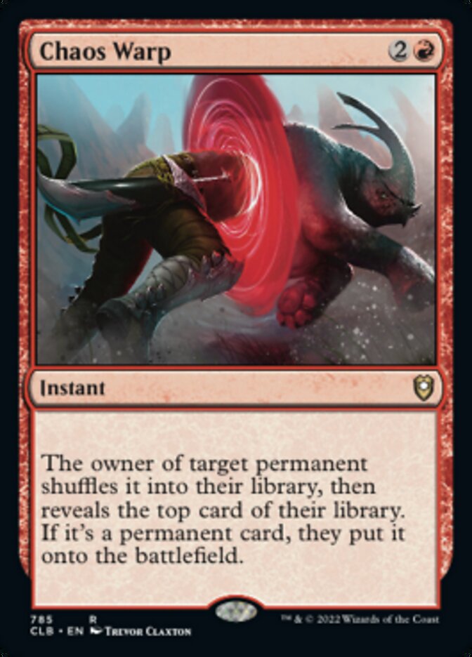 Chaos Warp [Commander Legends: Battle for Baldur's Gate] | Exor Games Summserside