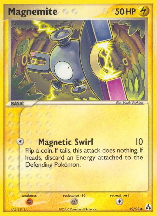 Magnemite (59/92) [EX: Legend Maker] | Exor Games Summserside