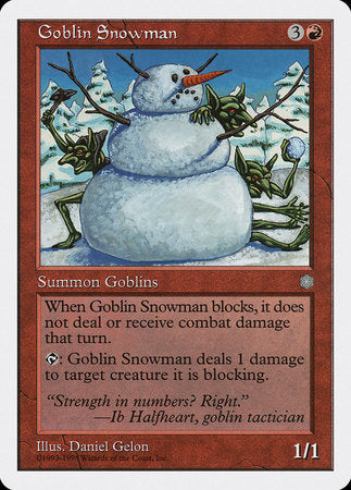 Goblin Snowman [Anthologies] | Exor Games Summserside