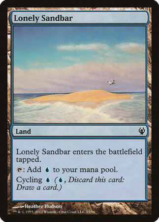 Lonely Sandbar [Duel Decks: Izzet vs. Golgari] | Exor Games Summserside