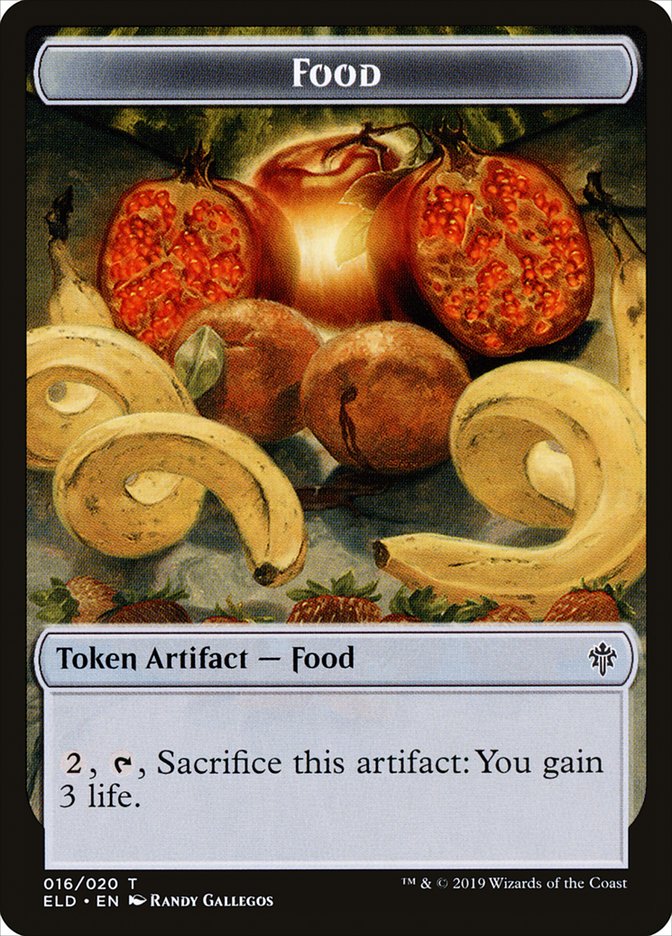 Food (016/020) [Throne of Eldraine Tokens] | Exor Games Summserside