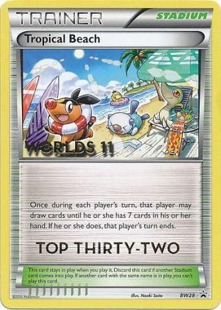 Tropical Beach (BW28) (Top 32) [Black & White: Black Star Promos] | Exor Games Summserside