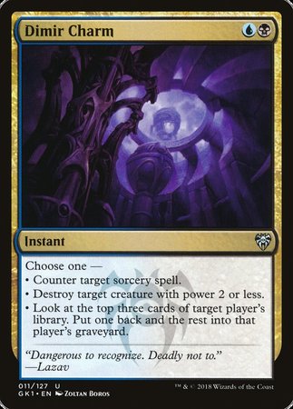 Dimir Charm [GRN Guild Kit] | Exor Games Summserside