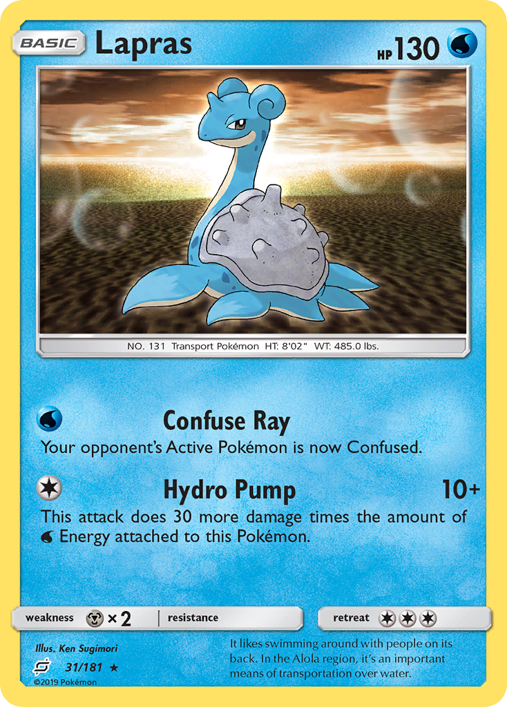 Lapras (31/181) [Sun & Moon: Team Up] | Exor Games Summserside