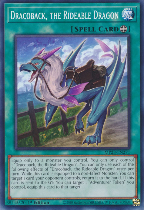 Dracoback, the Rideable Dragon [MP23-EN271] Common | Exor Games Summserside