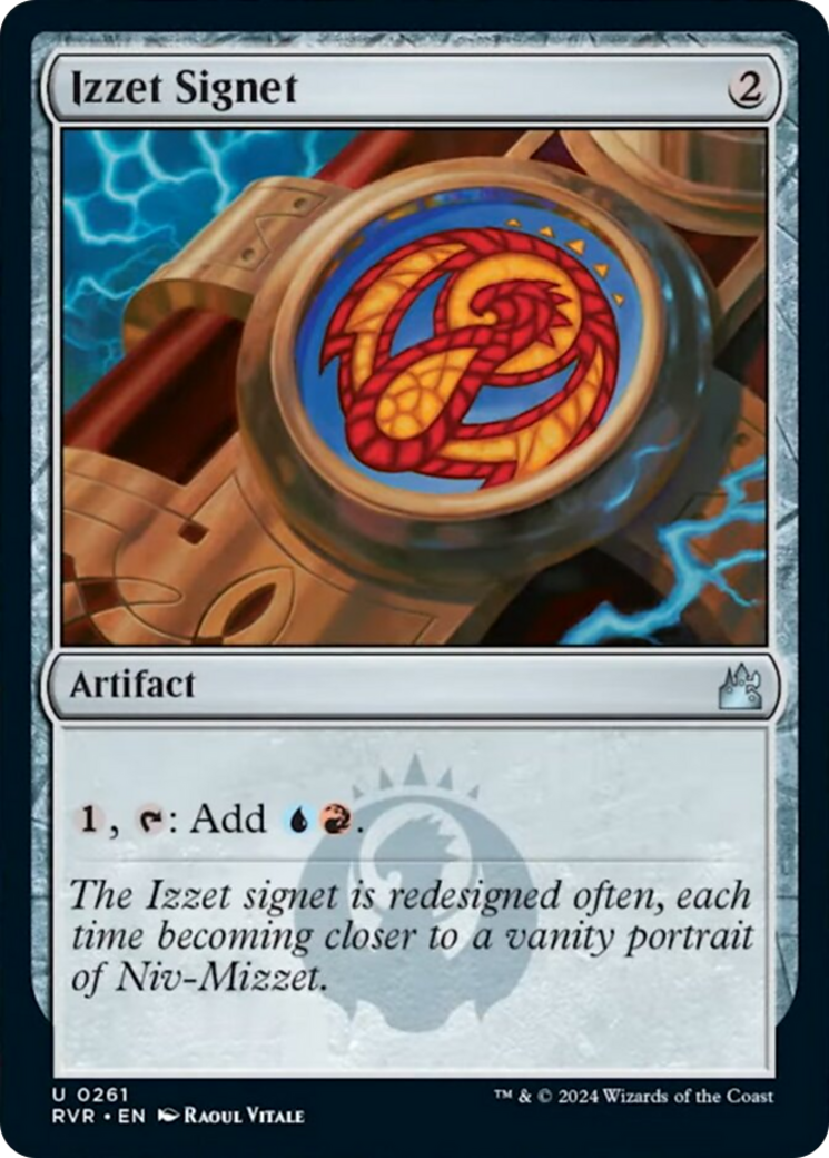 Izzet Signet [Ravnica Remastered] | Exor Games Summserside