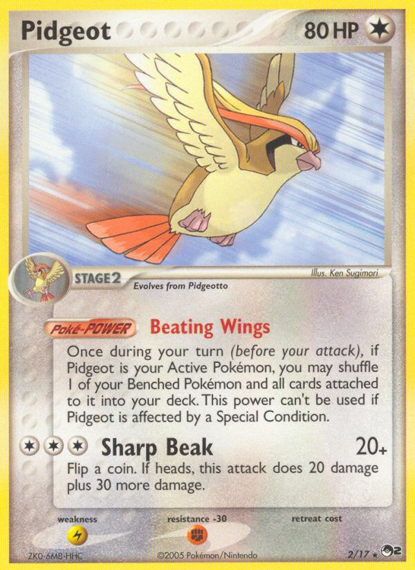 Pidgeot (2/17) [POP Series 2] | Exor Games Summserside