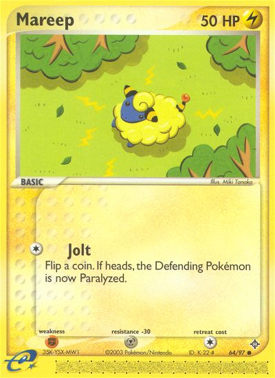 Mareep (64/97) [EX: Dragon] | Exor Games Summserside