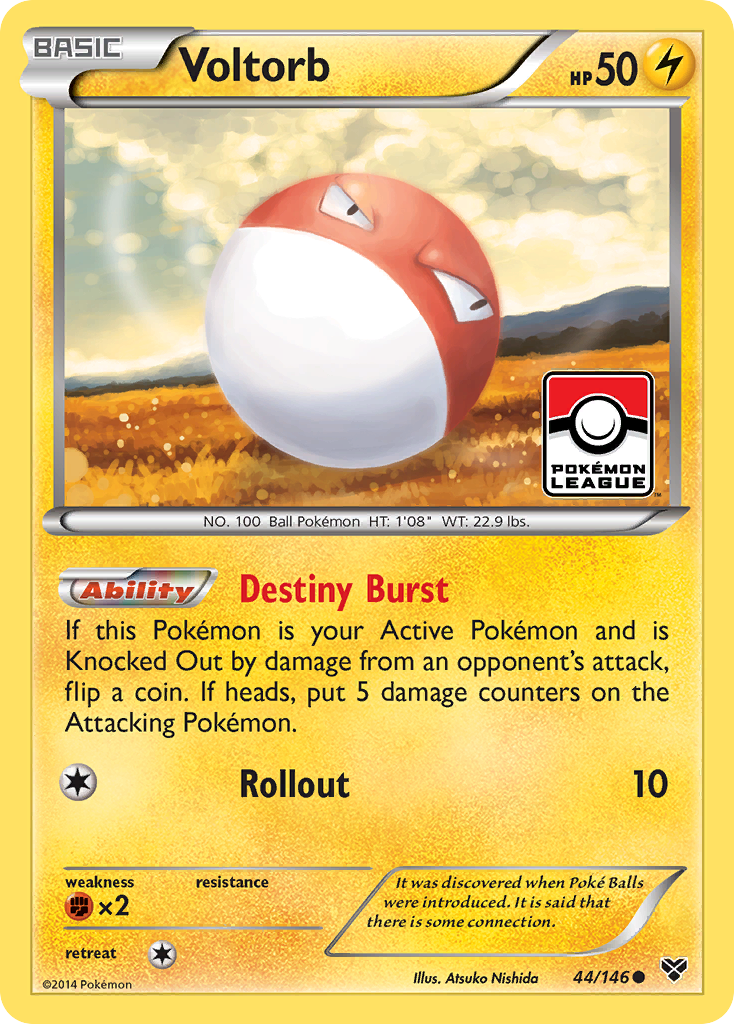 Voltorb (44/146) [XY: Base Set] | Exor Games Summserside