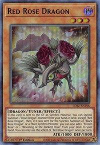 Red Rose Dragon (Green) [LDS2-EN108] Ultra Rare | Exor Games Summserside