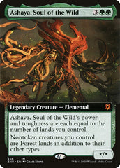 Ashaya, Soul of the Wild (Extended Art) [Zendikar Rising] | Exor Games Summserside