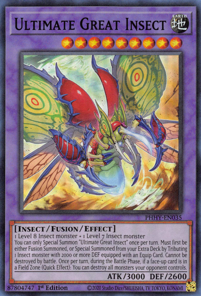 Ultimate Great Insect [PHHY-EN035] Super Rare | Exor Games Summserside
