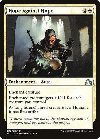 Hope Against Hope [Shadows over Innistrad] | Exor Games Summserside