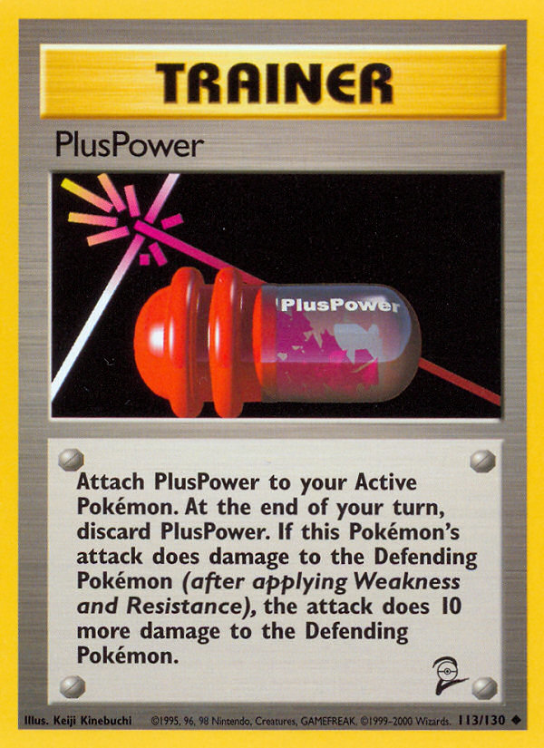 PlusPower (113/130) [Base Set 2] | Exor Games Summserside