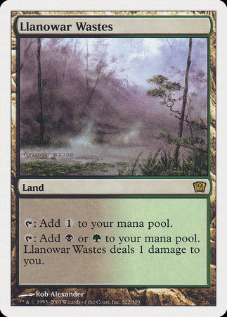Llanowar Wastes [Ninth Edition] | Exor Games Summserside