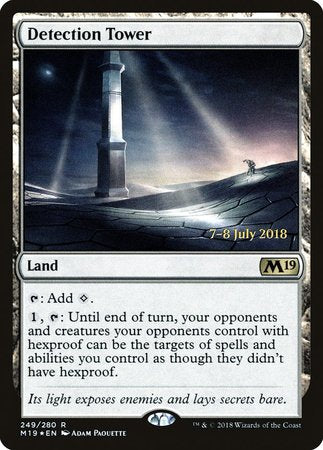 Detection Tower [Core Set 2019 Promos] | Exor Games Summserside