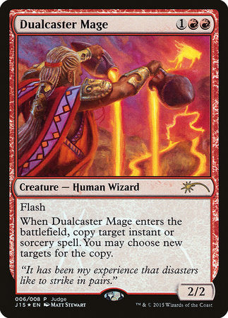 Dualcaster Mage [Judge Gift Cards 2015] | Exor Games Summserside