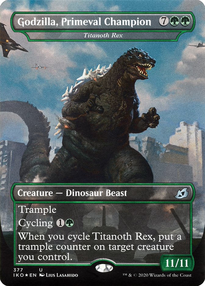Titanoth Rex - Godzilla, Primeval Champion (Godzilla Series) [Ikoria: Lair of Behemoths] | Exor Games Summserside