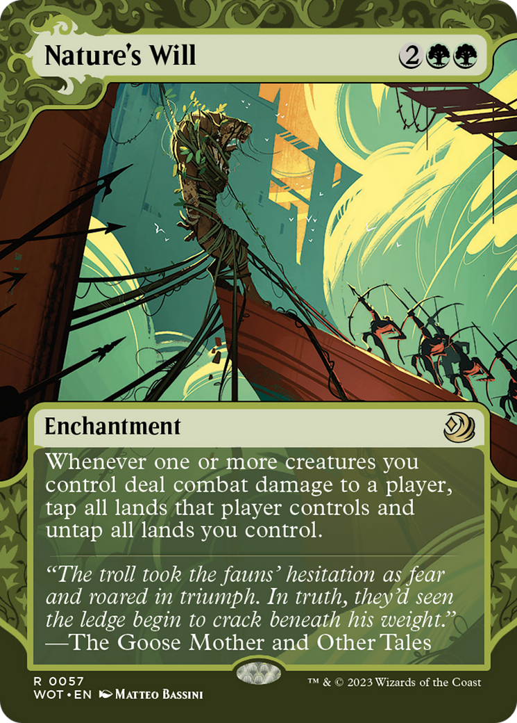 Nature's Will [Wilds of Eldraine: Enchanting Tales] | Exor Games Summserside