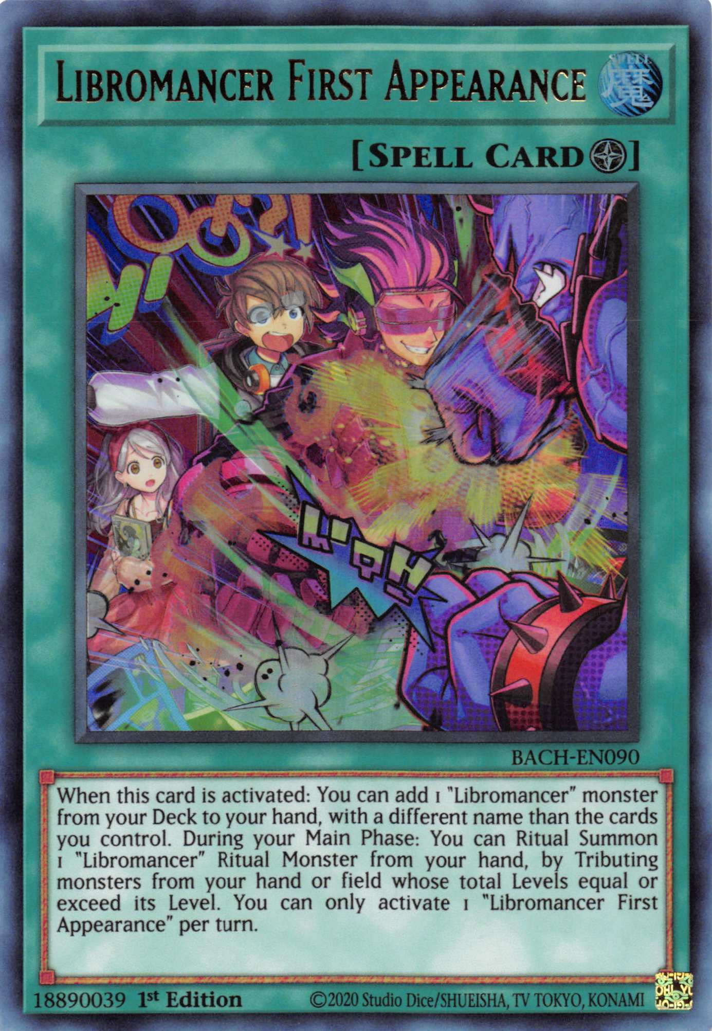 Libromancer First Appearance [BACH-EN090] Ultra Rare | Exor Games Summserside