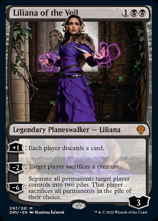 Liliana of the Veil [Dominaria United] | Exor Games Summserside