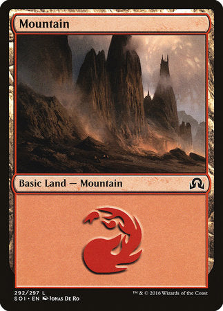 Mountain (292) [Shadows over Innistrad] | Exor Games Summserside