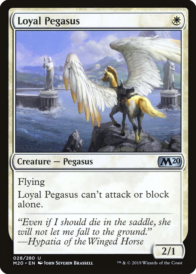 Loyal Pegasus [Core Set 2020] | Exor Games Summserside