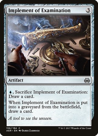 Implement of Examination [Aether Revolt] | Exor Games Summserside