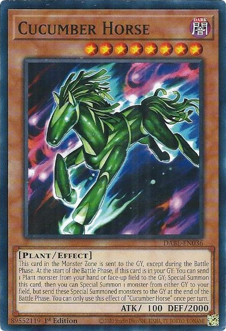 Cucumber Horse [DABL-EN036] Common | Exor Games Summserside