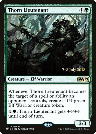 Thorn Lieutenant [Core Set 2019 Promos] | Exor Games Summserside