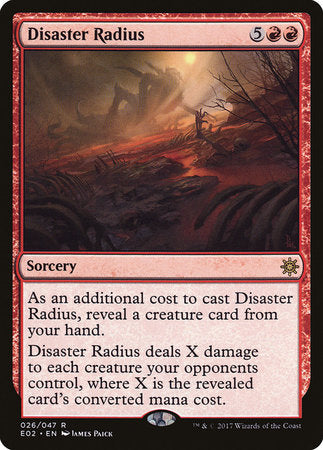 Disaster Radius [Explorers of Ixalan] | Exor Games Summserside